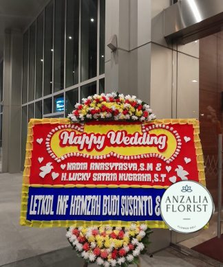 Bunga Papan Wedding