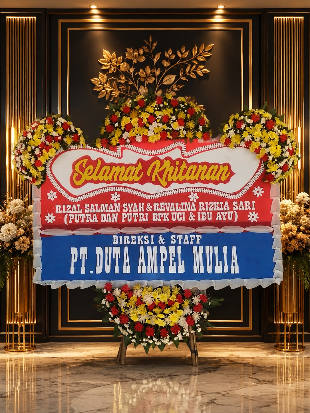 Bunga Papan Selamat & Sukses